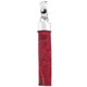 Tube Red Sponge Coral Stick 925 Sterling Silver Pendant, 1 9/16"