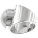 White Mabe Cultured Pearl Bali Artisan 925 Sterling Silver Ring