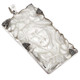 3" GODDESS HAND CARVING OYSTER MOTHER OF PEARL SHELL 925 STERLING SILVER pendant
