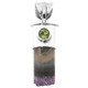 1 3/4" EXQUISITE PERIDOT AMETHYST GEODE CRYSTAL 925 STERLING SILVER pendant
