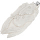 3" EQUESTRIAN HORSE TRIO HANDCARVED BISON BONE 925 SILVER pendant