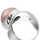 South Pacific Pink Mabe Pearl 925 Sterling Silver Sz 6 Ring