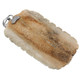 2 1/2" BALI HANDCARVED BEAR COUPLE REAL DEER ANTLER 925 STERLING SILVER pendant