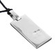 1 1/8" MENS SHELL RHODIUM AND GOLD PLATE ACCENT ON 925 STERLING SILVER pendant