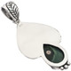 Sale! 1 5/16" Ocean Jasper 925 Sterling Silver Pendant