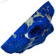 RARE 1 7/8" AZURITE BLUE GEODE NODULE HALF DRUZY DRUSY CAB cabochon
