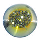1/2" MATCHED PAIR TOP NOTCH TITANIUM DRUZY DRUSY 14x14MM 6.5CT cabochon