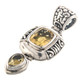 2" Exquisite 7ct Lemon Quartz 925 Sterling Silver Pendant
