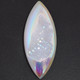 US-MADE 1 5/8" OPAL TITANIUM  DRUZY DRUSY 40x15MM 28.5CT cabochon