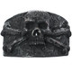 Masonic Raw Skull Band Motorcycle Biker Handmade 925 Sterling Silver Ring