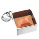 1 1/8" 15mm Orange Quartz In 925 Sterling Silver Pendant
