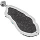 925 Silver Green Malachite in Chrysocolla Stalactite Slice Pendant, 3 3/4"