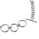 925 Silver 4 Link Mabe Blister Pearl In Mother Of Pearl Shell Bracelet