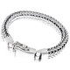 10mm Mens Braided Bali Handmade Chain 925 Sterling Silver Bracelet, 7-9"