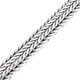10mm Mens Braided Bali Handmade Chain 925 Sterling Silver Bracelet, 7-9"