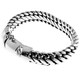 12mm Wide Bold Snake Chain Bali Handmade 925 Sterling Silver Mens Bracelet, 7-10"