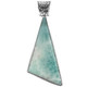925 Silver {l^j} Freeform Turquoise Larimar Sterling Pendant