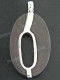 1 15/16" 925 Silver Sono Wood Pendant