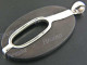 1 15/16" 925 Silver Sono Wood Pendant