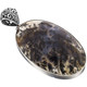 925 Silver Dendrite Agate Sterling Pendant, 2 5/8"
