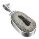 925 Silver Rare Petalodont Shark Fossil In Matrix Sterling Pendant