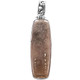 925 Silver Genuine Fossil Coral Sterling Pendant, 2 3/8"