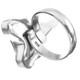925 Silver Cool Otodus Shark Tooth Fossil Sterling Adj Us 6 Ring, 1"