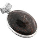 925 Silver Genuine Dinosaur Bone Fossil Sterling Pendant, 2 3/16"