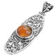 925 Silver Exquisite Natural Druzy Drusy Sterling Pendant, 2 7/16"