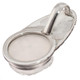 925 Silver Natural Agate Druzy Drusy Sterling Pendant, 1 3/16"