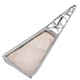 925 Silver Natural Sparkling Agate Druzy Drusy Sterling Pendant, 2 3/16"