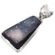 925 Silver Agate Druzy Drusy Sterling Pendant, 1 11/16"