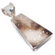 925 Silver Agate Druzy Drusy Sterling Pendant, 1 11/16"