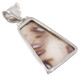 925 Silver Agate Druzy Drusy Sterling Pendant, 1 11/16"