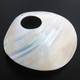 70mm Genuine Round Pink Shell Shell Finding, 2 3/4"