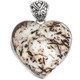 925 Silver Russian Astrophyllite Gold Sparkling Rutile Sterling Pendant, 1 1/2"