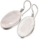 925 Silver Natural Druzy Drusy Gemstones Sterling Earrings, 1"