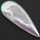 Pear White Opal Titanium Agate Druzy 39x15mm Teardrop Cabochon, 1 1/2"