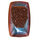 Rectangle Twilight Sunset Titanium Agate Druzy 24x15mm Cabochon, 1"