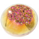 Us-made Round Strawberry Mocha Titanium Druzy Drusy Cab Cabochon, 1/2"