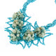 Aventurine Seed Beads 21" Turquoise Necklace Pendant