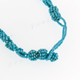 Aventurine Seed Beads 21" Turquoise Necklace Pendant