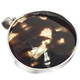 925 Silver Mabe Blister Pearl In The Shell Sterling Pendant, 2 1/2"