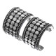 925 Silver Bali Art Handcrafted Huggy Sterling Stud Ear Cuff Earrings, 11/16"