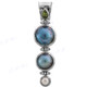 925 Silver Lavish Pacific Ocean Cultured Mabe Pearl Peridot Sterling Pendant, 2"