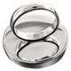 925 Silver Cool Round Paua Abalone Shell Sterling Sz 7 Ring