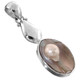 925 Silver Baroque Blister Pearl Sterling Pendant, 1 9/16"