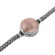 925 Silver Big 18mm Pink Mabe Pearl Sterling Bracelet