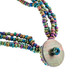 Genuine Paua Abalone Shell Iridescent Beads Necklace
