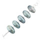 925 Silver 5 Link Genuine Blue Nautilus Shell Osmena Silver Bracelet , 7-8"